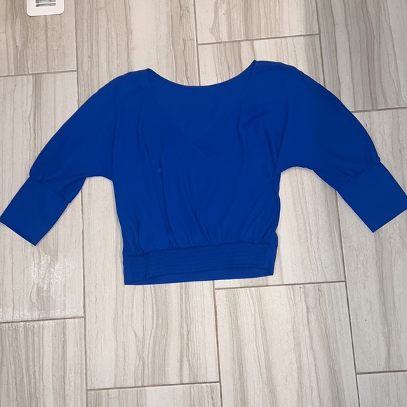 Express Dressy Open Back Top - Picture 3 of 6